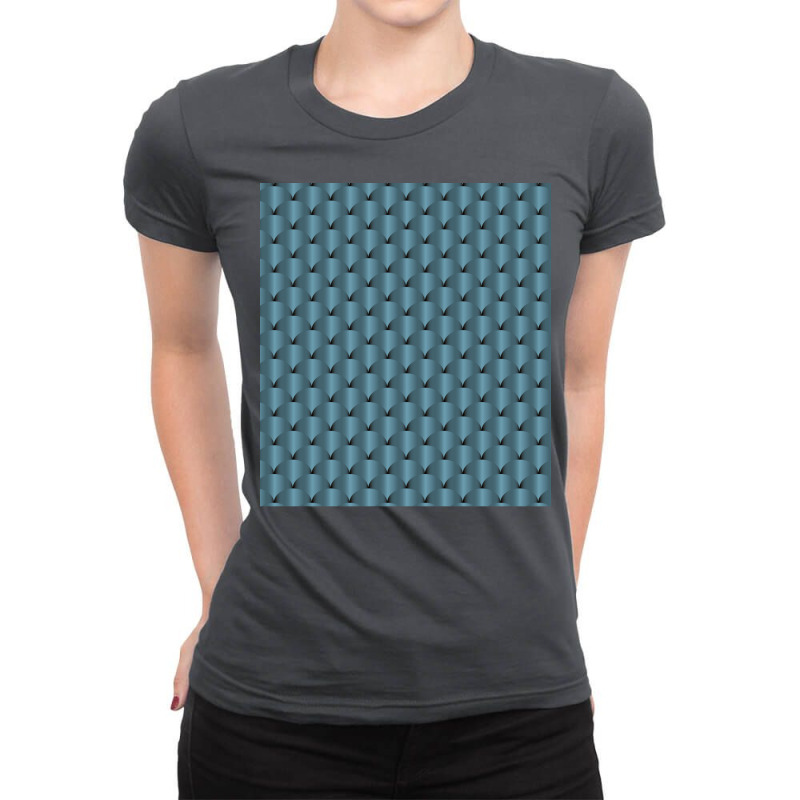 Fishscales 02 Ladies Fitted T-Shirt by koukiadaubery | Artistshot