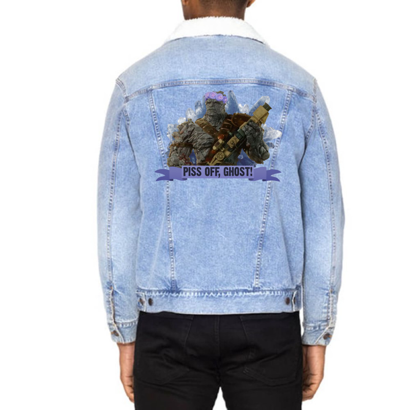 Piss Off Unisex Sherpa-Lined Denim Jacket by jepthabaabiw | Artistshot