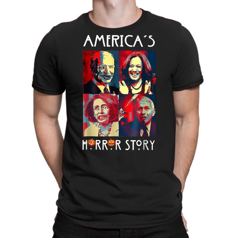 Funny America's Horror Story Biden Halloween Costu T-shirt | Artistshot