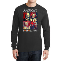 Funny America's Horror Story Biden Halloween Costu Long Sleeve Shirts | Artistshot