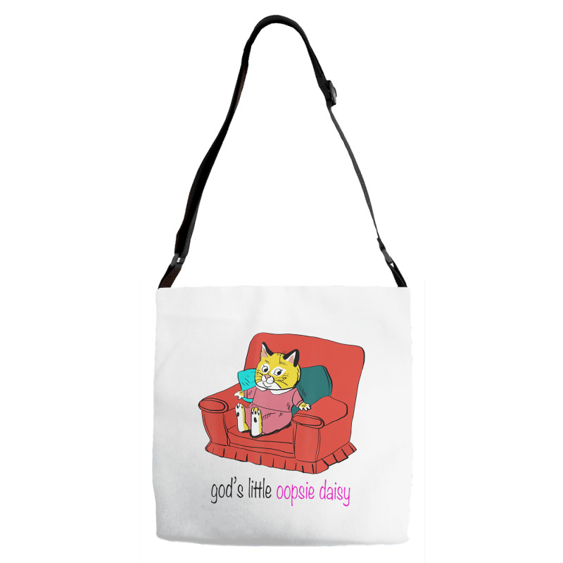 God's Little Oopsie Daisy T Shirt Adjustable Strap Totes | Artistshot