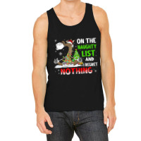 On The Naughty List And I Regret Nothing Horse Chr Tank Top | Artistshot