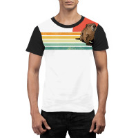 Retro Vintage Groundhog Rodent Ground Hog Day Anim Graphic T-shirt | Artistshot