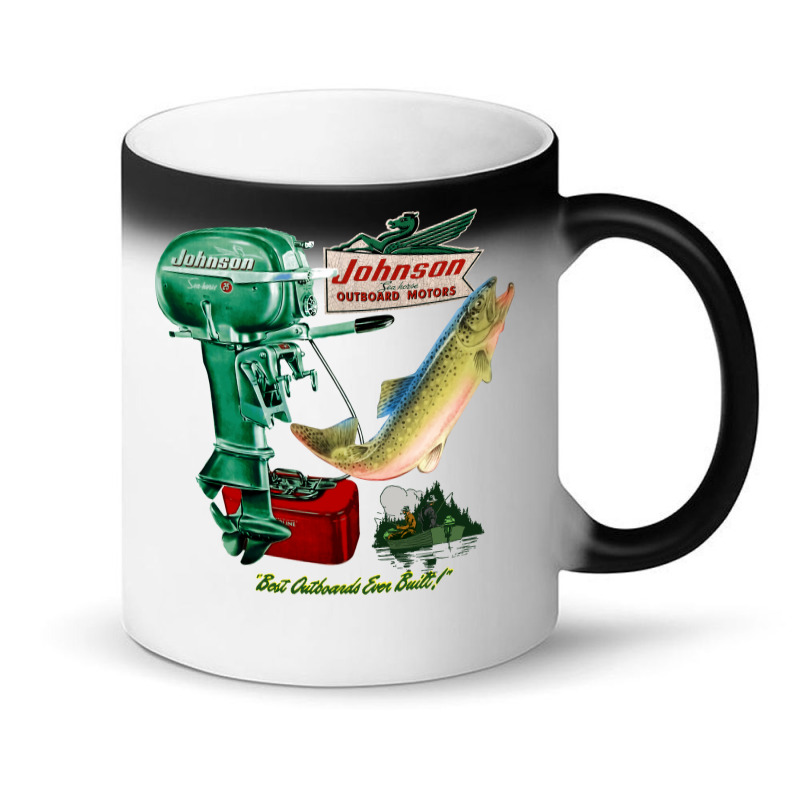 Johnson Vintage Outboard Motors Love Magic Mug | Artistshot