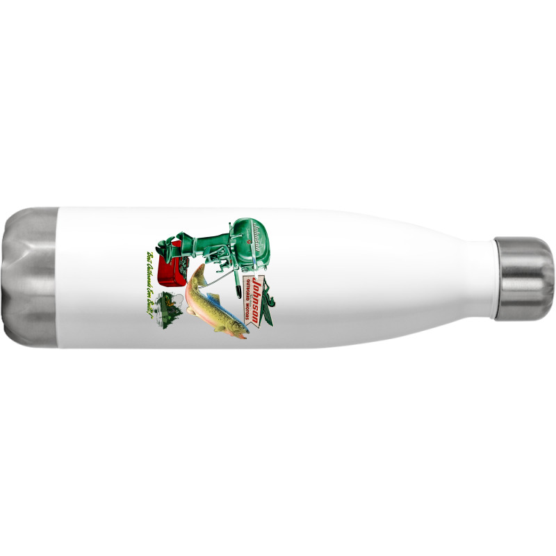 Johnson Vintage Outboard Motors Love Stainless Steel Water Bottle | Artistshot