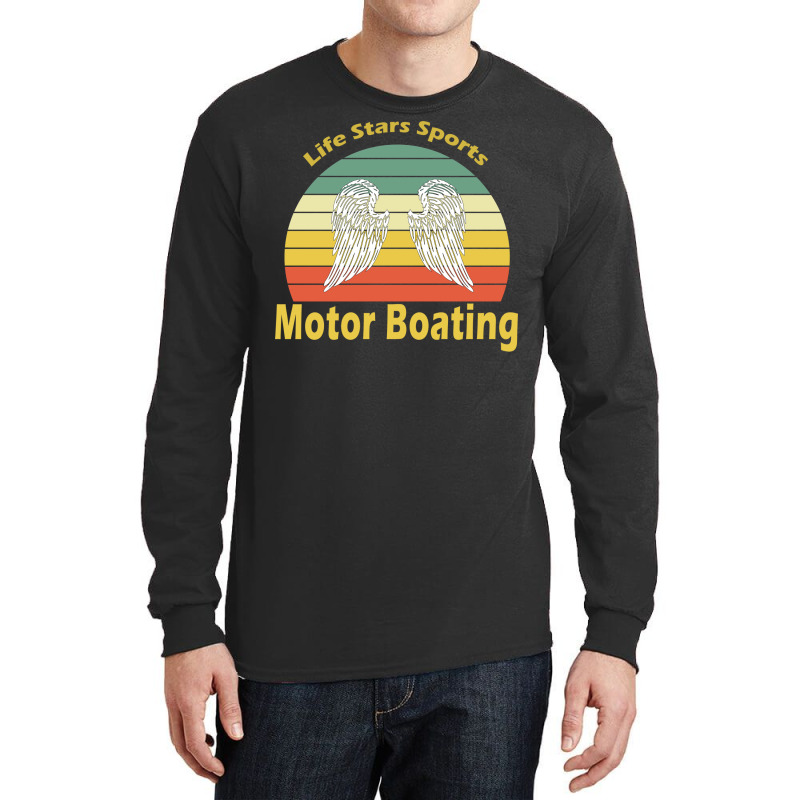 Motor Boating Stars Long Sleeve Shirts | Artistshot