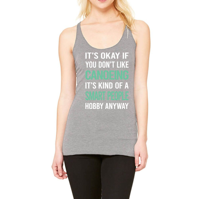 Smart People Hob Cute Racerback Tank by iverthmishiiq | Artistshot