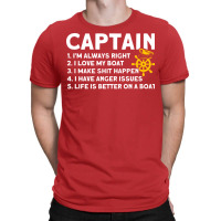 Captain I Love My Boat Captain Boating Trending T-shirt | Artistshot