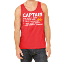 Captain I Love My Boat Captain Boating Trending Tank Top | Artistshot