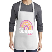 Best Sailing Mom Ever Retro Medium-length Apron | Artistshot