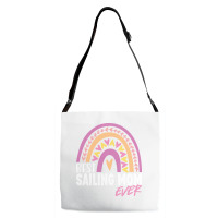 Best Sailing Mom Ever Retro Adjustable Strap Totes | Artistshot