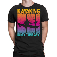 Kayaking Is My Therapy Hippie T-shirt | Artistshot