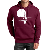 Simple Boat And Sunset Vintage Unisex Hoodie | Artistshot