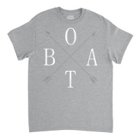 Minimalist Word Boat With Arrows And Pointers For Classic T-shirt | Artistshot