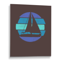 Sailing Sailing Retro Humor Metal Print Vertical | Artistshot