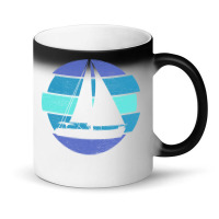 Sailing Sailing Retro Humor Magic Mug | Artistshot