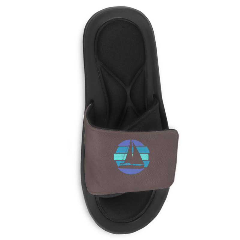 Sailing Sailing Retro Humor Slide Sandal | Artistshot