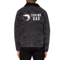 Shrimp Dad 80s Unisex Sherpa-lined Denim Jacket | Artistshot