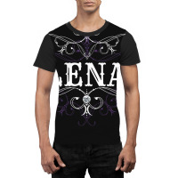 Lena Name Gothic Style Goth Ornament Love Graphic T-shirt | Artistshot