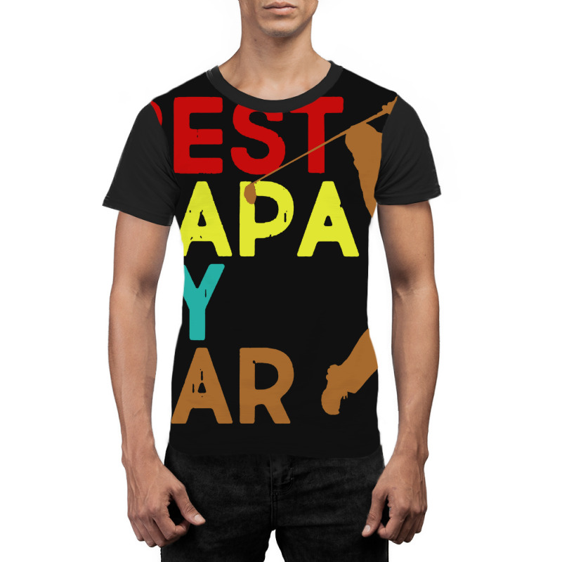 Best Papa By Par Graphic T-shirt | Artistshot