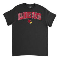 Illinois State Redbirds Arch Over Black Officially Classic T-shirt | Artistshot