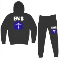 Ems Emt Paramedic Pullover Hoodie Emergency Medical Tech Hoodie & Jogger Set | Artistshot