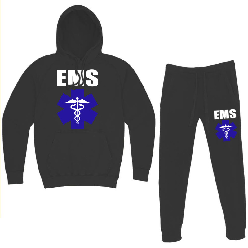 Ems Emt Paramedic Pullover Hoodie Emergency Medical Tech Hoodie & Jogger Set | Artistshot