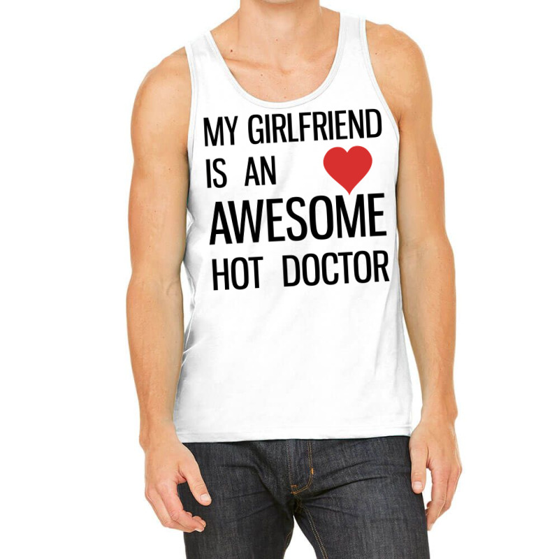 Doctor Girlfriend Quote Tank Top by oskenhebaap | Artistshot