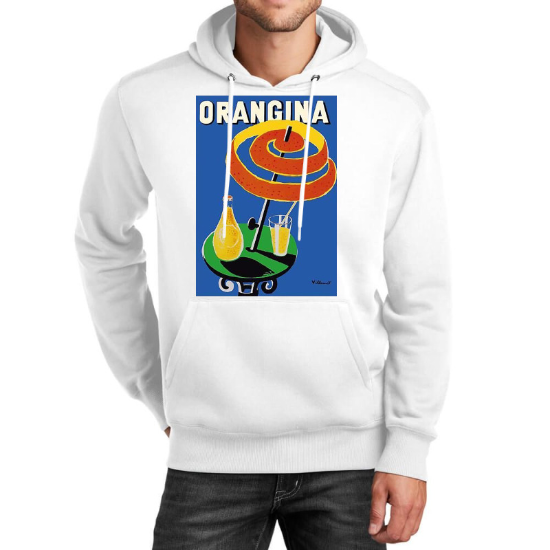 Orangina Sparkling Soda   Umbrella Ad Unisex Hoodie | Artistshot