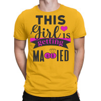 This Girl Is Getting Married Music T-shirt | Artistshot