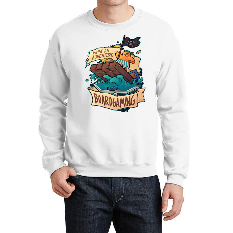 Boardgames What An Adventure Stars Crewneck Sweatshirt | Artistshot