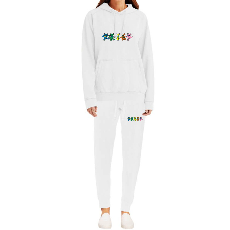 Line Grateful Bears Hoodie & Jogger Set | Artistshot