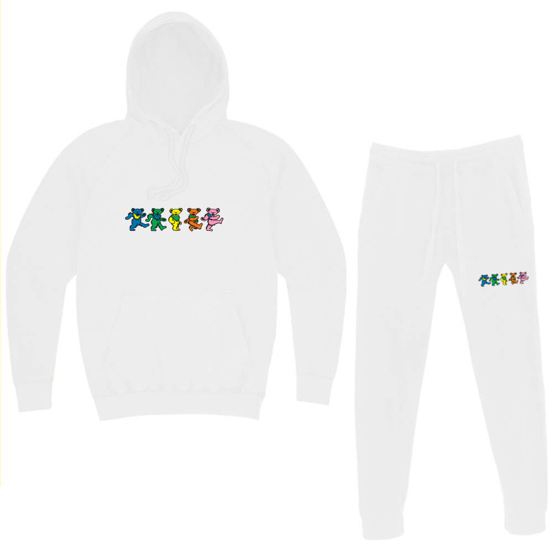 Line Grateful Bears Hoodie & Jogger Set | Artistshot