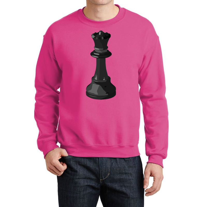 Black Chess Funny Crewneck Sweatshirt by alcidagosn | Artistshot