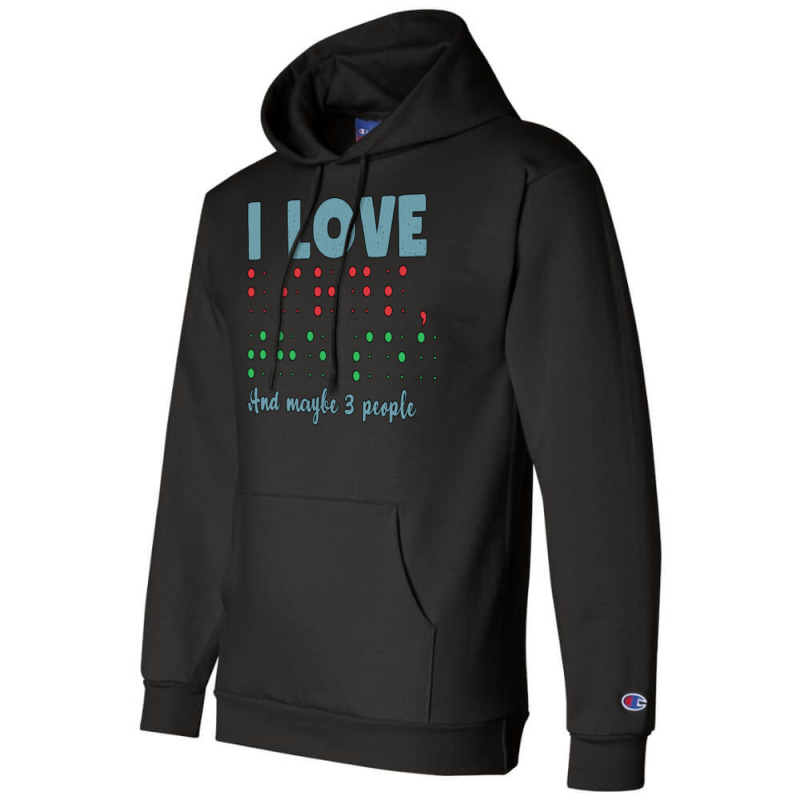 I Love Birds The Sea And Maybe 3 People Gift For T Champion Hoodie by saftabezazia | Artistshot