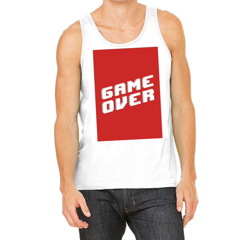 Game Over Hipster Tank Top by alcidagosn | Artistshot