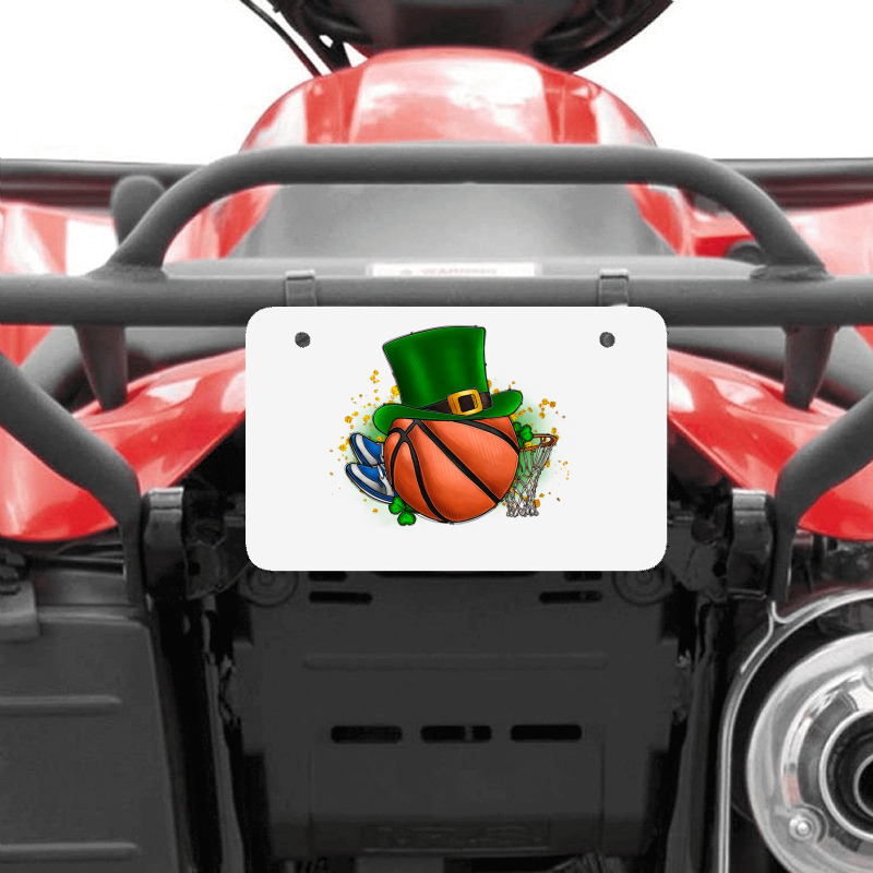 St. Patrick's Day Baseball Atv License Plate | Artistshot