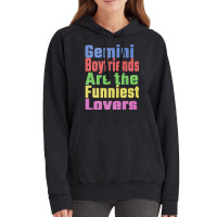 Gemini Boyfriends Are The Funniest Lovers Unique G Vintage Hoodie | Artistshot