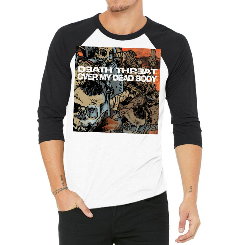 Over My Dead Body 3/4 Sleeve Shirt | Artistshot