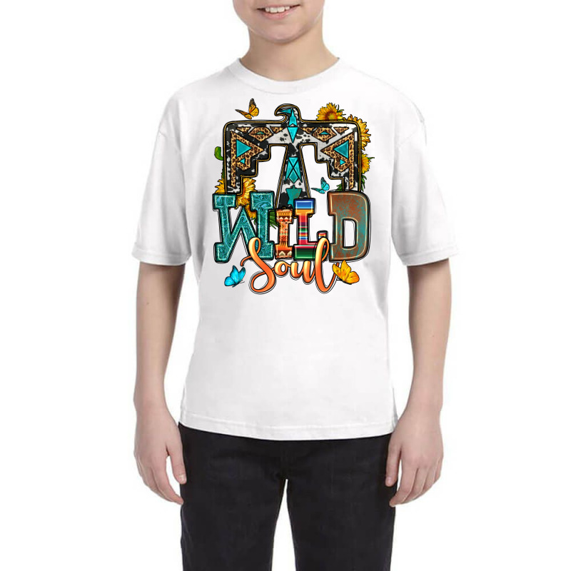 Western Wild Soul Youth Tee | Artistshot