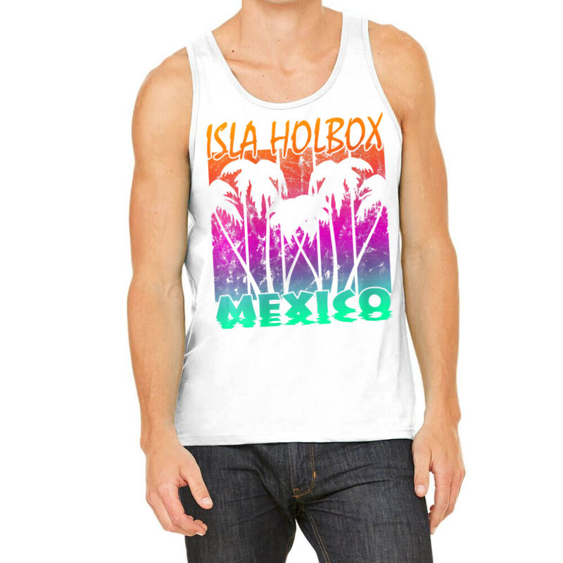 Womens Isla Holbox Mexico V Neck T Shirt Tank Top | Artistshot