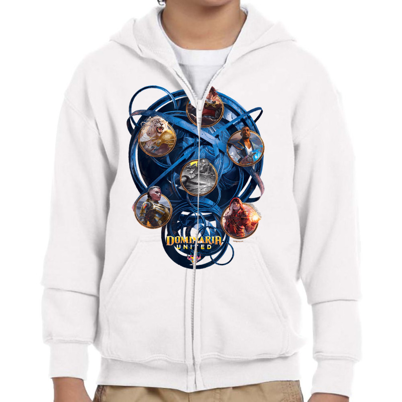 Magic The Gathering Dominaria Planeswalker Gears T Youth Zipper Hoodie by veronika | Artistshot