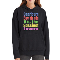 Capricorn Boyfriends Are The Sassiest Lovers Uniqu Vintage Hoodie | Artistshot