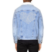 Lover Retro (1) Unisex Sherpa-lined Denim Jacket | Artistshot