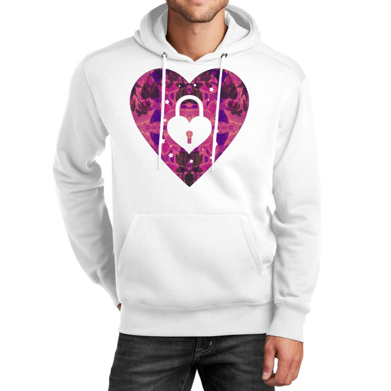 Heart 12 Heart Lock Hipster (1) Unisex Hoodie | Artistshot