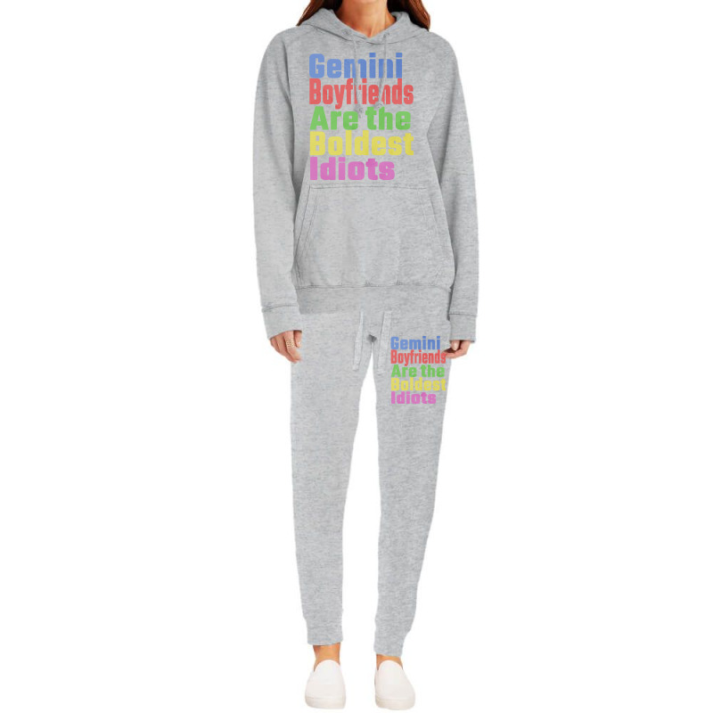 Gemini Boyfriends Are The Boldest Idiots Unique Gi Hoodie & Jogger Set | Artistshot