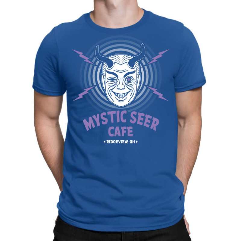 Mystic Seer Cafe T-Shirt by enzormiersh | Artistshot