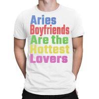 Aries Boyfriends Are The Hottest Lovers Unique Gif T-shirt | Artistshot