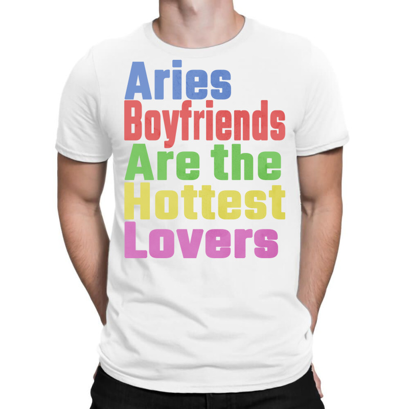 Aries Boyfriends Are The Hottest Lovers Unique Gif T-shirt | Artistshot