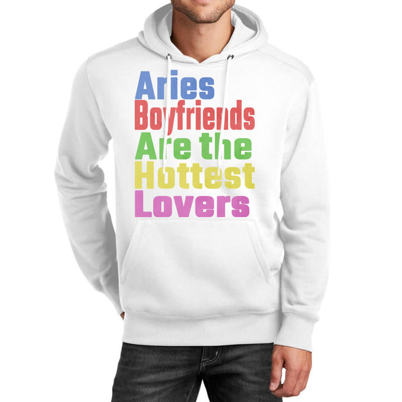 Aries Boyfriends Are The Hottest Lovers Unique Gif Unisex Hoodie | Artistshot